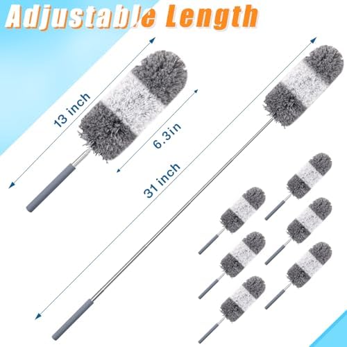 Tanlade 12 Pcs Microfiber Feather Dusters - Image 2