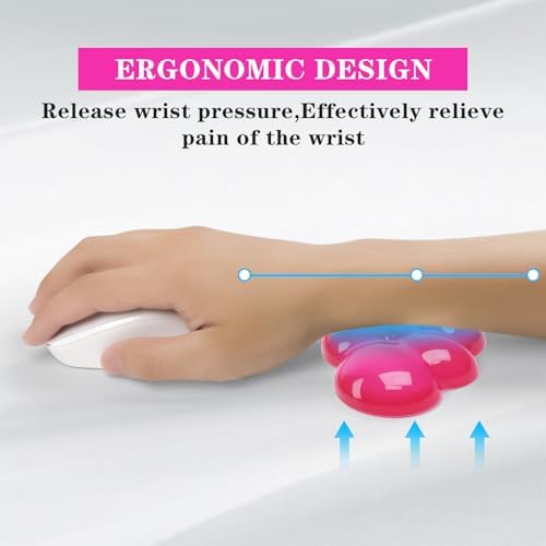 Gel Cloud Mouse Wrist Rest, Cute Wrist Support and Arm Support - Image 2