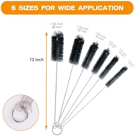 Brush Family Straw Cleaner Brush Set 6 Pieces - Image 2