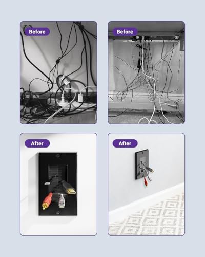 VCE Brush Wall Plate Cable Pass Through - Image 7