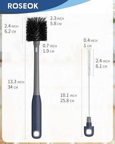 ROSEOK 2 in 1 Bottle Brush - Image 2
