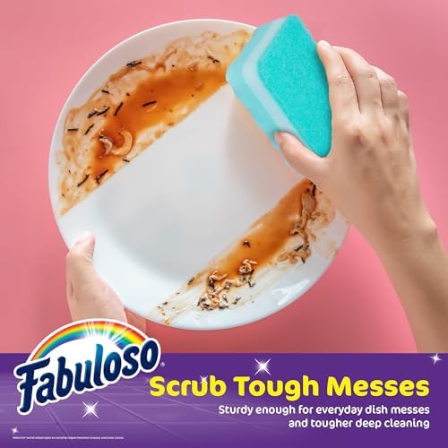Fabuloso Scratch-Free Kitchen Dish Sponges - Image 3