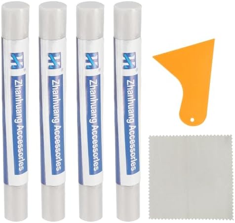 uxcell 4Pcs Wood Filler Sticks, Wood Repair Kit, Dark Gray by uxcell