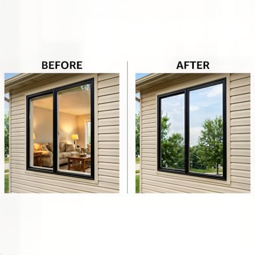 One-Way Privacy Window Film High Light Transmission, 23.6"x 78.7" - Image 3