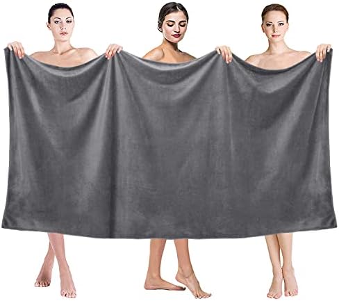 JML Microfiber Bath Sheet Towels, 2 Pack - Image 2