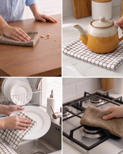 Bumble Kitchen Towels, 100% Cotton Dish Towels - Image 4