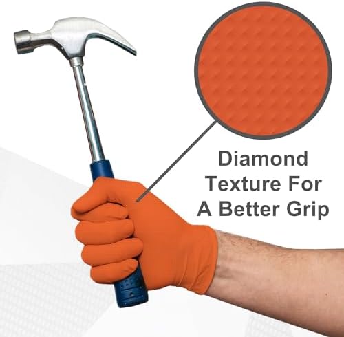 WECARE 8 Mil Nitrile Gloves - Image 4