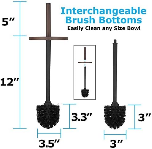 Blue Donuts Toilet Brush and Plunger Set - Image 5