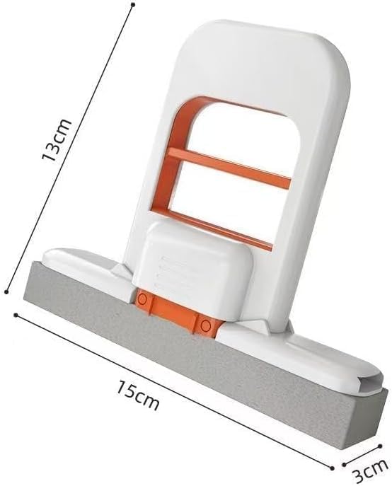 Portable Mini Foldable Desktop Mop, Handheld Self-Squeezing Sponge Mop - Image 2