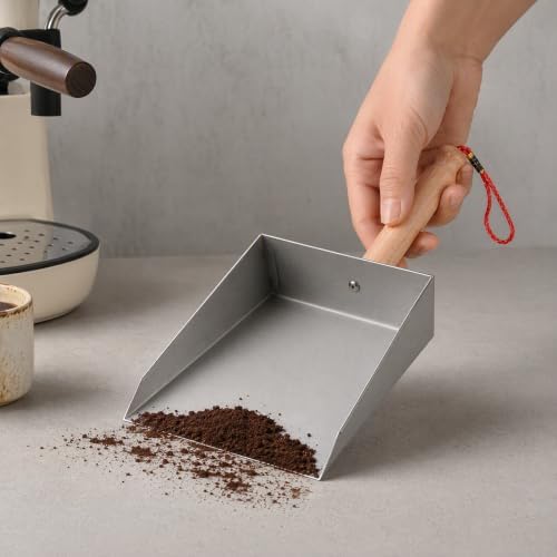 Mini Dustpan Stainless Steel Small Dustpan, Metal Dust Pan - Image 4