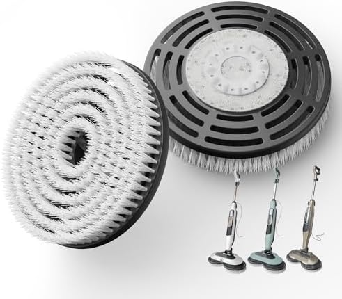 AIR U+ 2 Pack Upgraded Steam Mop Brush Pads by AIRU