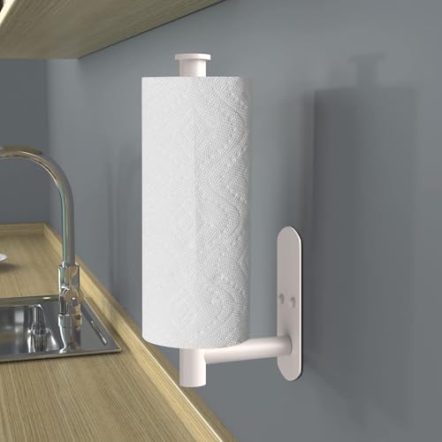 VAEHOLD Adhesive Paper Towel Holder Under Cabinet Wall Mount - Image 7