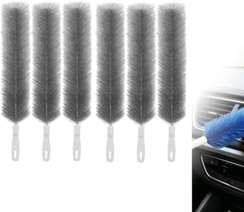 Bendable Microfiber Duster, Fan Cleaning Brush, Washable Reusable Dust Remover by Unknown