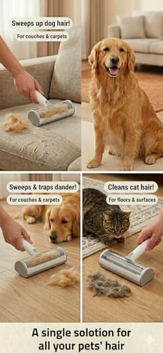 Pet Hair Remover Roller for Furniture and Couch - Image 6