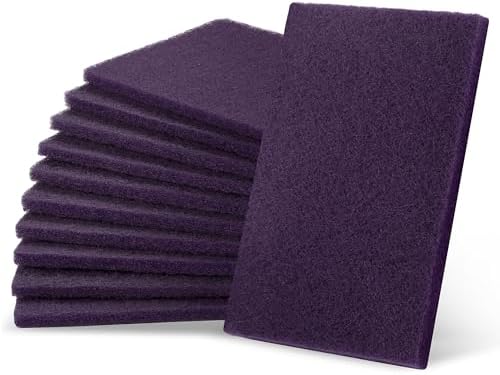 6” x 9” Purple 600 Grit Scuff Pads by Unknown