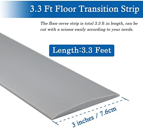FONUNO Vinyl Floor Transition Strip Self Adhesive Threshold Strip - Image 2