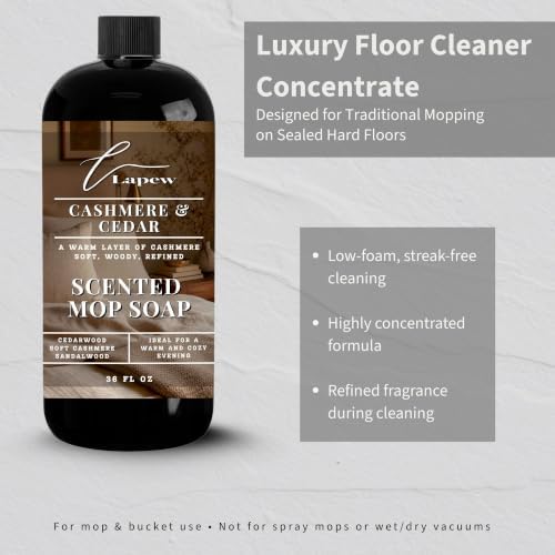 Lapew Cashmere Cedar Scented Mop Soap - Image 2