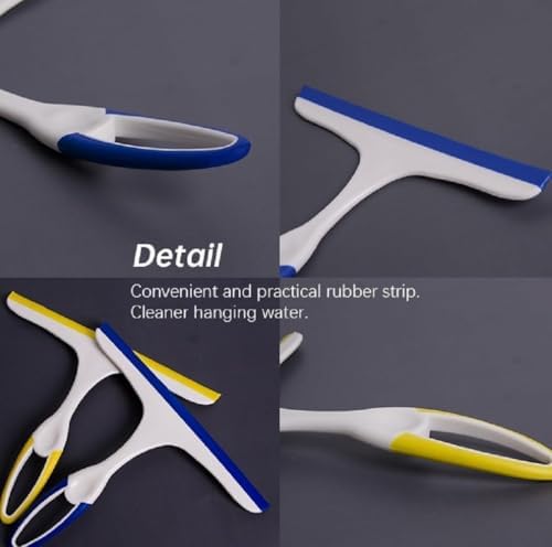 2Pcs Shower Squeegee, Squeegee for Bathroom, Shower Glass, 9.8 " - Image 6