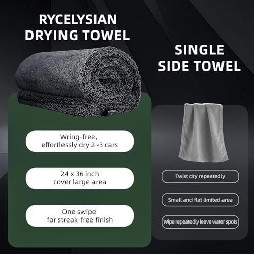 2 Pack 1500GSM Microfiber Drying Towel - Image 6