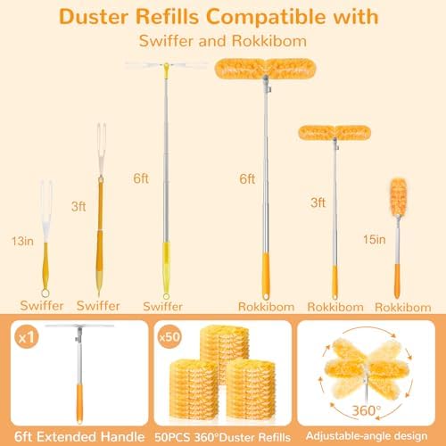 6 ft Extendable Duster Handle - Image 6