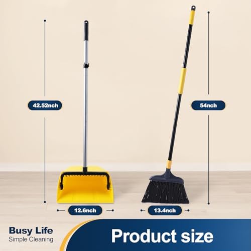 Yocada Commercial Broom and Dustpan Set - Image 4