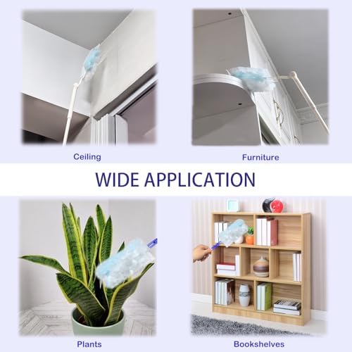 40Pcs Disposable Duster Refills, Electrostatic Fluffy - Image 6