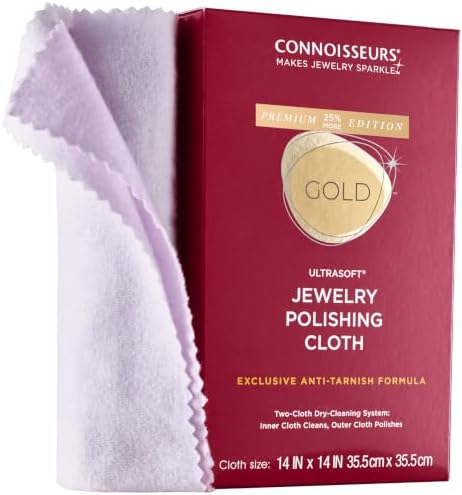 CONNOISSEURS - Extra Large Polishing Cloth - 14x14 Inches by CONNOISSEURS