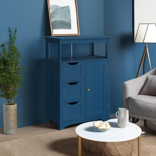 Yaheetech Small Bathroom Storage Cabinet - Image 5
