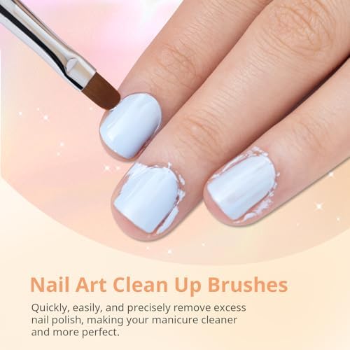 AIRSEE Nail Art Clean Up Brushes - Image 2