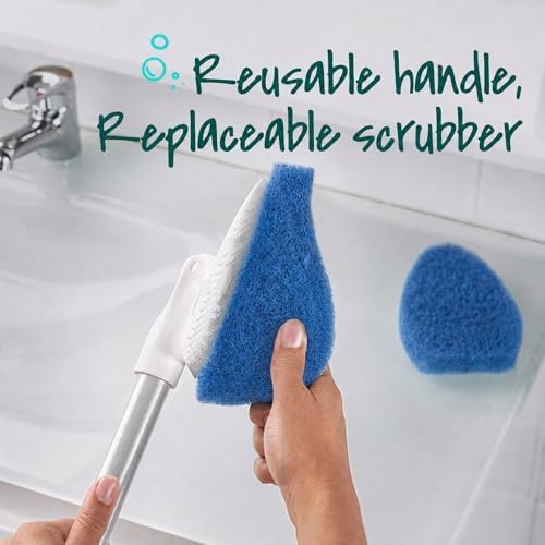 4 Pack Tub and Tile Scrubber Refills Compatible - Image 2