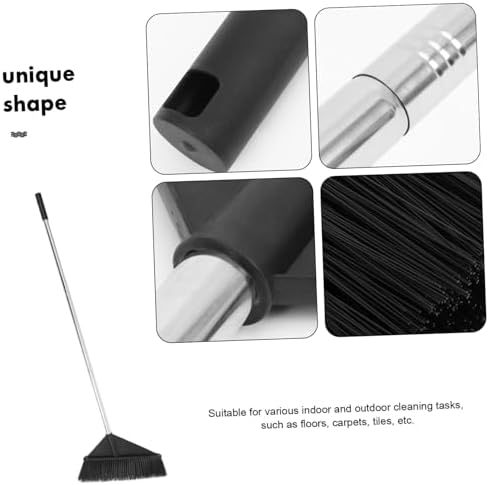 Healifty Heavy Duty Long Handle Stiff Bristle Broom - Image 7