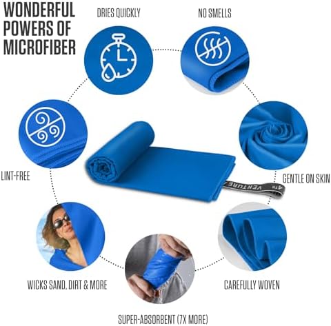 VENTURE 4TH Quick Dry Microfiber Towel - Image 6