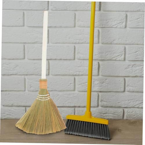 2pcs Handmade Grass Broom with Detachable Handle - Image 5
