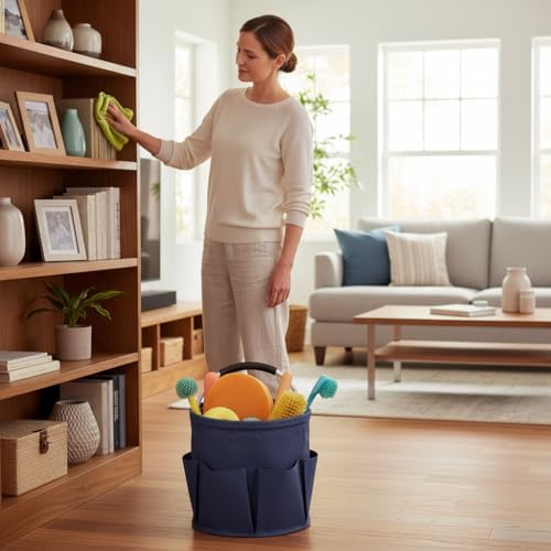 17L Cleaning Caddy for Cleaning Supplies - Image 2