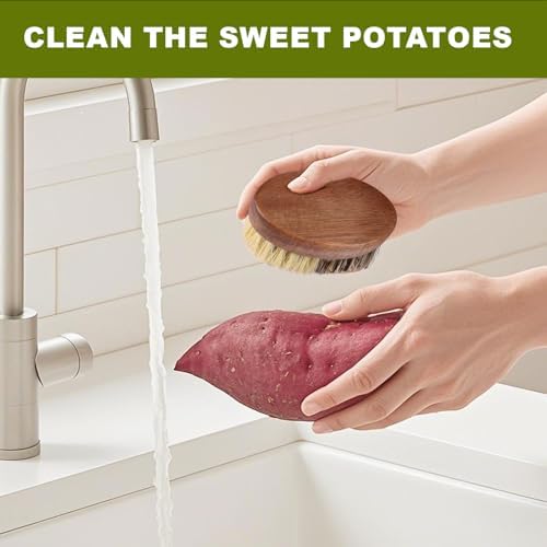 SAMEBUTECO Fruit & Vegetable Cleaning Brushes - Image 5