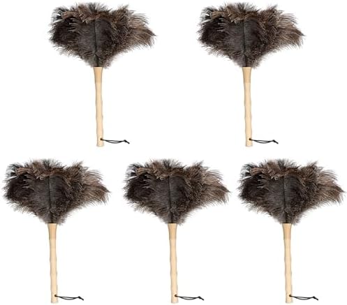 Ostrich Feather Duster 16 inch Fluffy Natural Genuine Ostrich Feathers by iHUFeather
