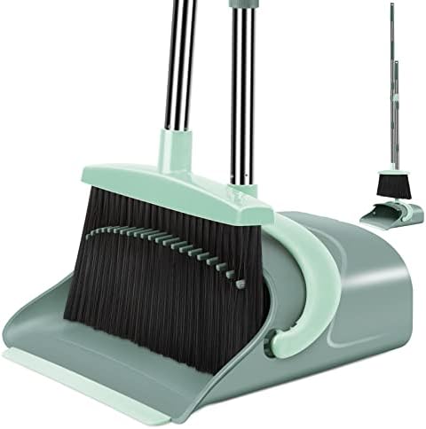 Ivandar Broom and Dustpan Set for Home, Dust pan by BroomdustpanwithComboSet
