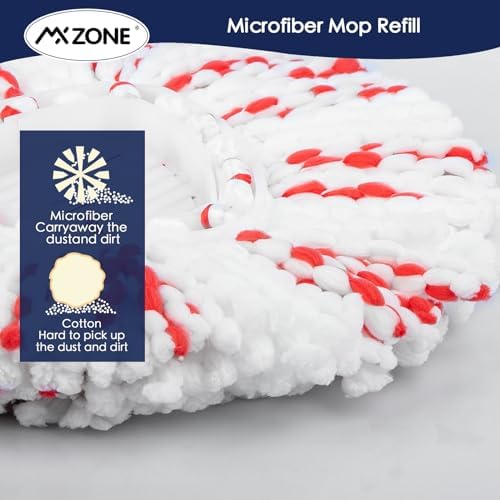 Spin Mop Head, Handle & Base Replacement Set - Image 6