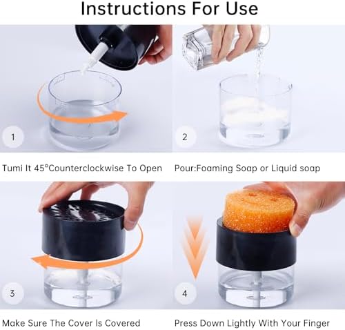 Soap Dispenser & Sponge Holder Compatible - Image 6