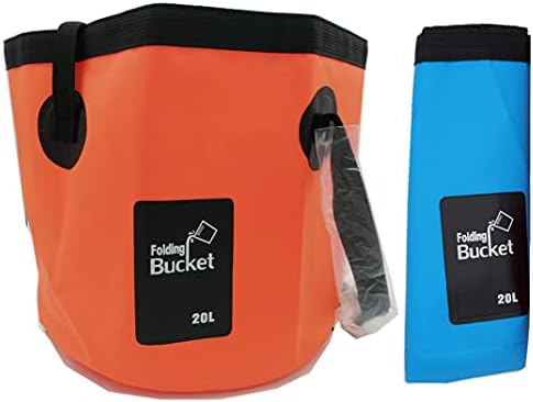 MIZORLIE Collapsible Buckets, Camping Water Storage Container 5 Gallon Portable - Image 3