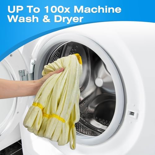 Matthew Cleaning Microfiber Tube Mop Heavy Duty Mop Head Replacement, Excellent - Image 6