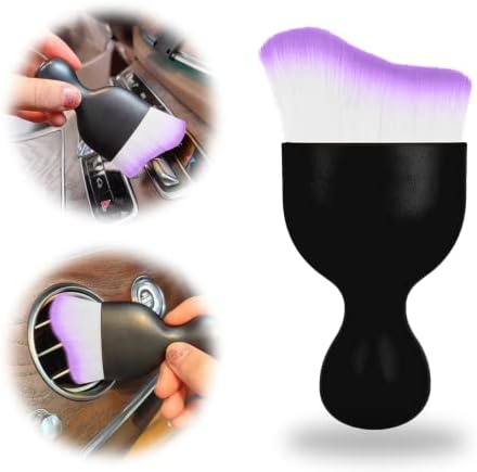 Car Cleaning Brush Soft Bristle Car Interior Dust Brush, suitable by stymart