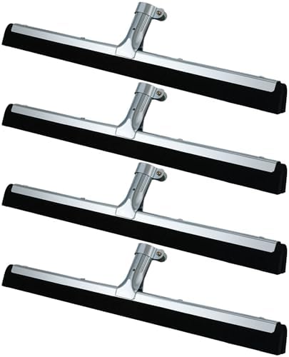 Lasnten 4 Pcs Double Foam Floor Squeegee by Lasnten