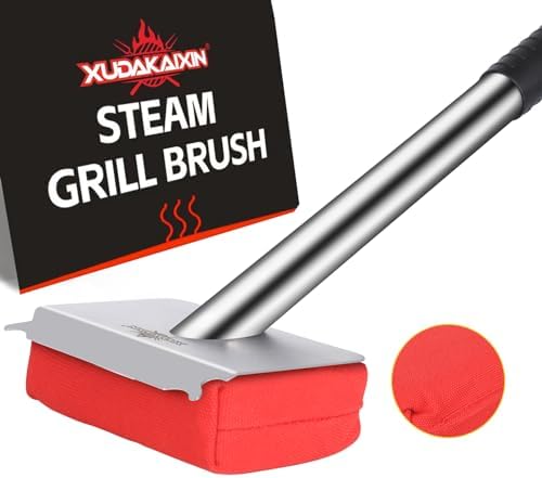 XUDAKAIXIN Grill Brush Bristle Free, BBQ Replaceable Scraper Cleaning Head by XUDAKAIXIN