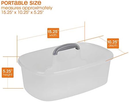 Casabella Plastic Multipurpose Cleaning Storage Caddy - Image 6