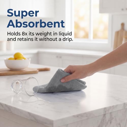 Avalon Towels Microfiber Cleaning Cloth Roll - Image 4