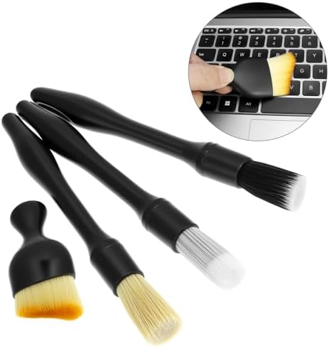 QWORK Car Detailing Brush Set for Interior & Exterior Cleaning, Wheels & Emblems - Image 5