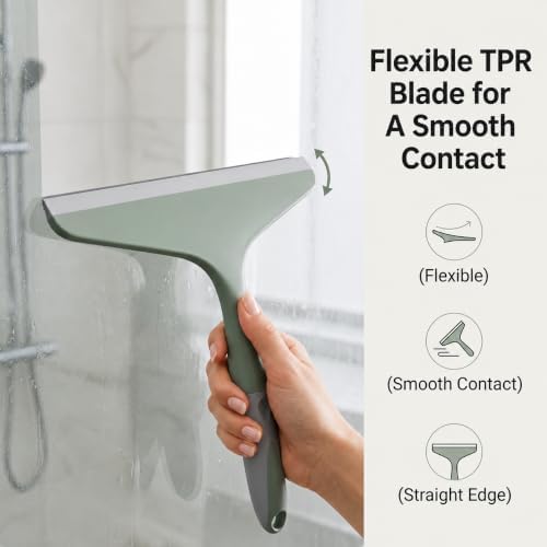 2-Pack Shower Squeegee for Glass Doors & Window - Image 6