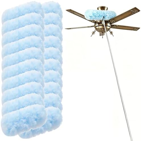 Duster Extended Handle with 20 Pcs Duster Refill by MopPadReills