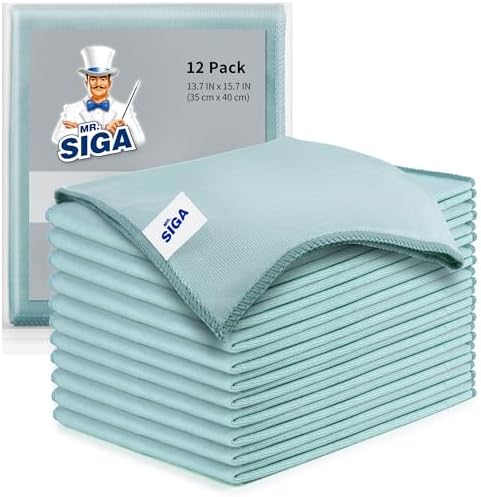 MR.SIGA Ultra Fine Microfiber Cloths by MRSIGA
